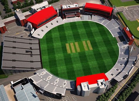 Old Trafford Cricket Ground Layout