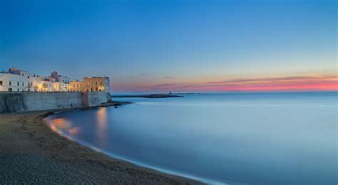 Gallipoli spiaggia della purità al tramonto | JuzaPhoto