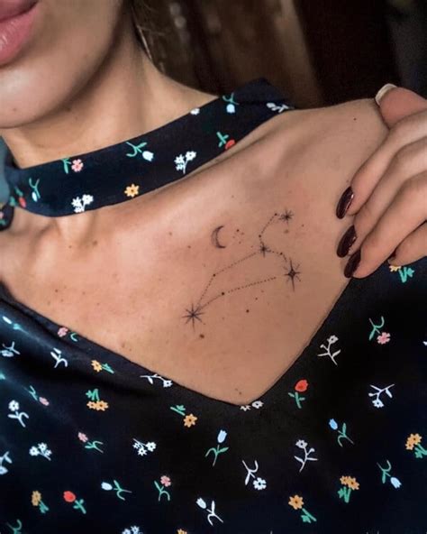 28 Leo Constellation Tattoo Designs To Get Inked