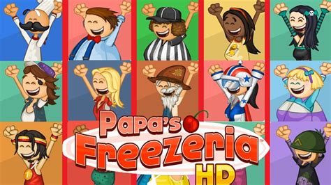 Papa's Freezeria HD Overview All Gold Customers All badges