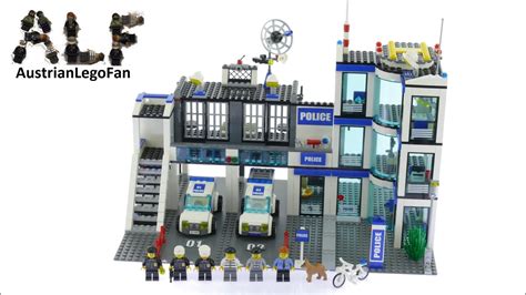 Lego City 7498 Police Station - Lego Speed Build Review - YouTube