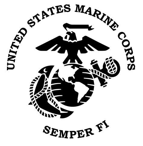 USMC Marine Eagle EGA Corp Marine Corp Semper FI Car Sticker - Etsy