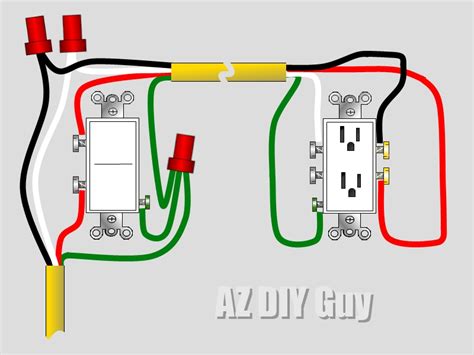 3 Way Switched Outlet Wiring Diagram