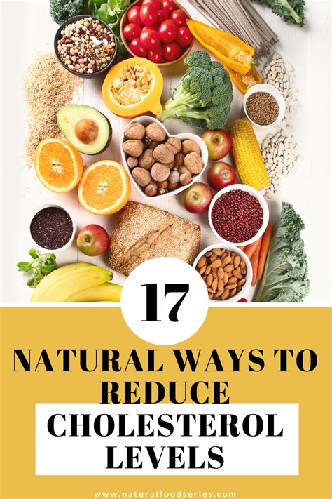 Natural Ways to Lower Your Cholesterol Levels - Natural Food Series | Foods to reduce ...