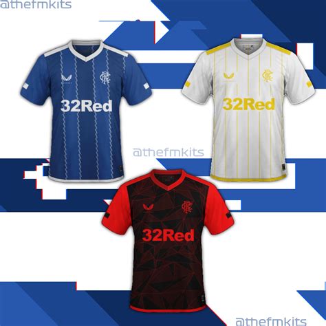 I made custom Rangers FC kits : r/rangersfc