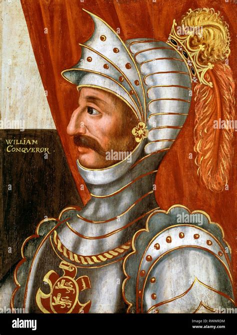 William the Conqueror (circa 1028-1087), portrait painting, circa 1618-1620 Stock Photo - Alamy