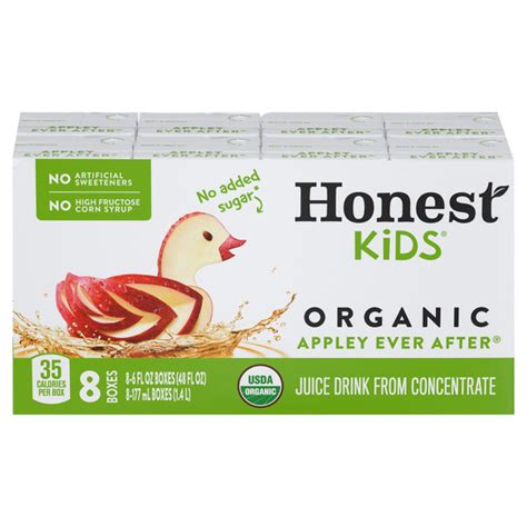 Save on Honest Kids Apple Juice Drink Organic - 8 pk Order Online Delivery | GIANT