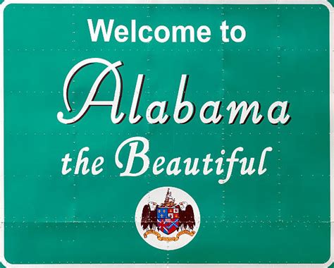 160+ Alabama Welcome Sign Stock Photos, Pictures & Royalty-Free Images ...