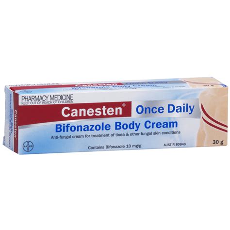 Canesten Bifonazole Body Cream 30G A Broad Spectrum Anti-Fungal Cream ...