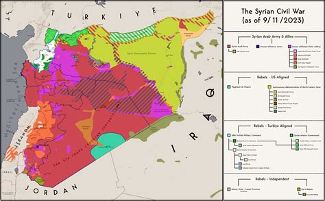 Syrian Civil War Map