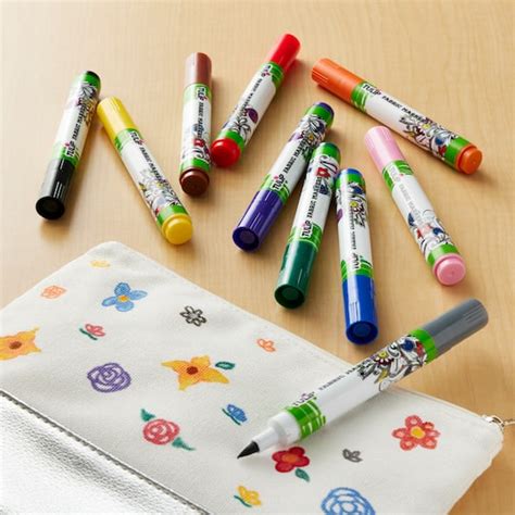 Tulip® Fabric Markers®, Brush Tip Rainbow | Michaels