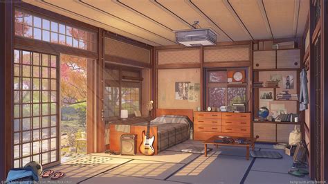 Anime House Background