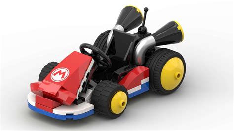 LEGO MOC Mariokart Mario's kart by besbas | Rebrickable - Build with LEGO