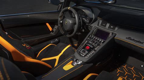 2020 Lamborghini Aventador SVJ Roadster Interior 4K 5K Wallpaper | HD Car Wallpapers | ID #14056