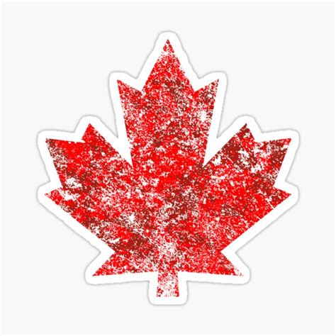 "Canada Maple Vancouver Montreal Toronto Maple Leaf" Sticker for Sale ...