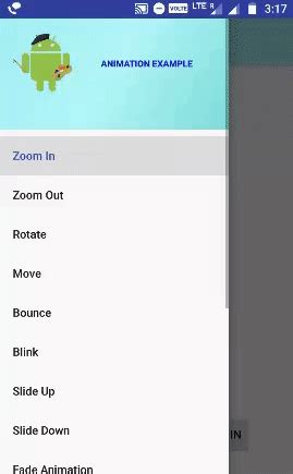 Animation Tutorial With Example In Android Studio | Android Material ...