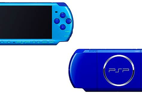 Two-tone Sky Blue/Marine Blue PSP-3000 coming to Japan next month - The Verge