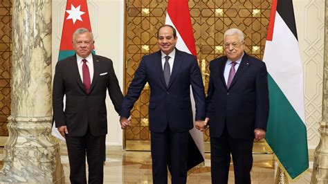 Egyptian President Hosts King of Jordan, PA President for Tripartite Summit - The Media Line