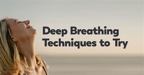 Here’s Why You Should Use Deep Relaxing Breathing Techniques - Healthy Concepts with a Nutrition ...