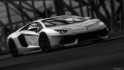 black, And, White, Video, Games, Cars, Lamborghini, Gran, Turismo, 5, Races, Playstation, 3 ...