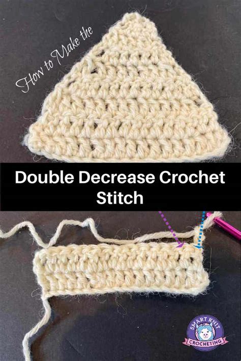 How to Make a Double Crochet Decrease Stitch: Complete Tutorial