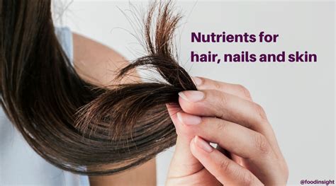 Four Nutrients for Hair, Nails and Skin Health – Food Insight