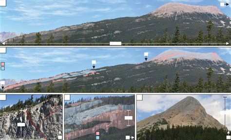 (A) Panorama of the Cathedral Formation at Whirlpool Point is shown.... | Download Scientific ...