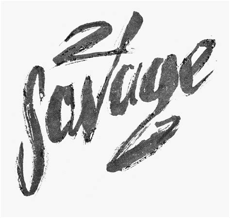 21 Savage Written Logo, HD Png Download , Transparent Png Image - PNGitem