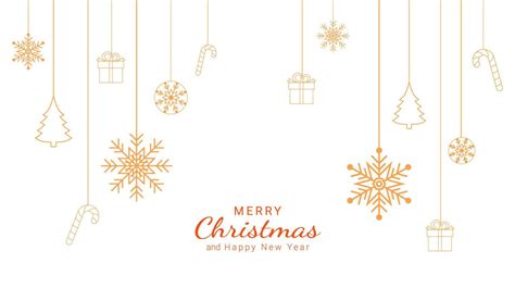 White christmas background. Minimalist christmas background design with ...