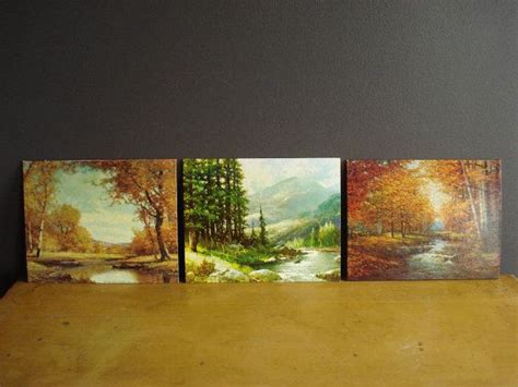 Late Autumn Vintage Robert Wood Landscape Prints Litho | Etsy ...