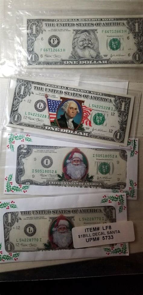 Santa Claus Dollar bill | #3772334240