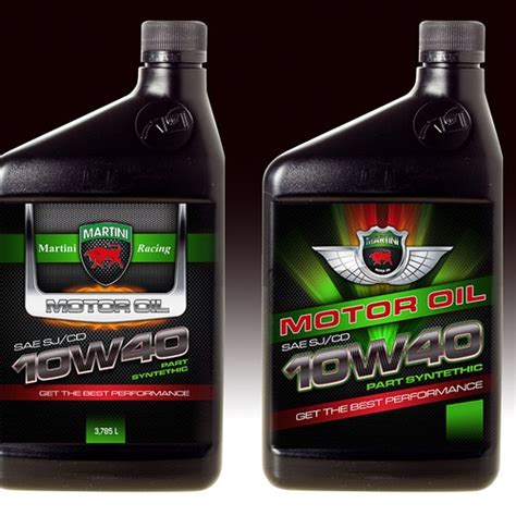 Car Engine Oil Bottle Label Design | Print or packaging design contest