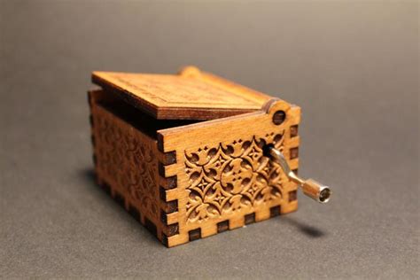 Harry Potter Theme Wooden Music Box