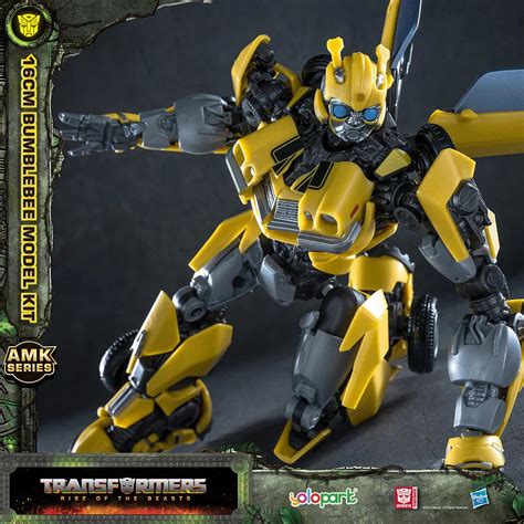 Transformers Rise Of The Beasts Bumblebee Yolopark Model Kit Review ...