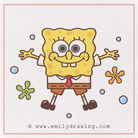 How to Draw Spongebob – Emily Drawing