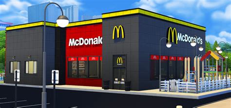 Sims 4 Mcdonald's