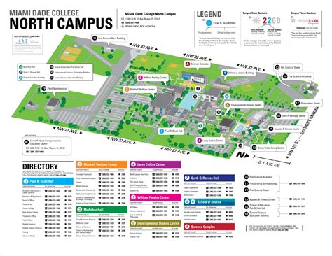 MIAMI DADE COLLEGE NORTH CAMPUS MAP by Lazaro Gamio - Issuu