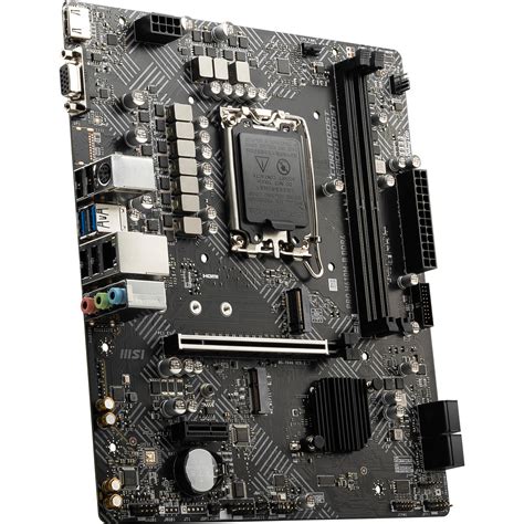 MSI PRO H610M-B DDR4 Motherboard, Micro-ATX PC Maestro ...