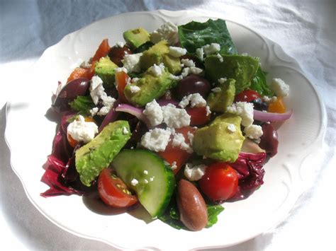Avocado Greek Salad | Lisa's Kitchen | Vegetarian Recipes | Cooking Hints | Food & Nutrition ...