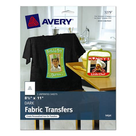 Avery Fabric Transfer – Dark | The Ink Stone