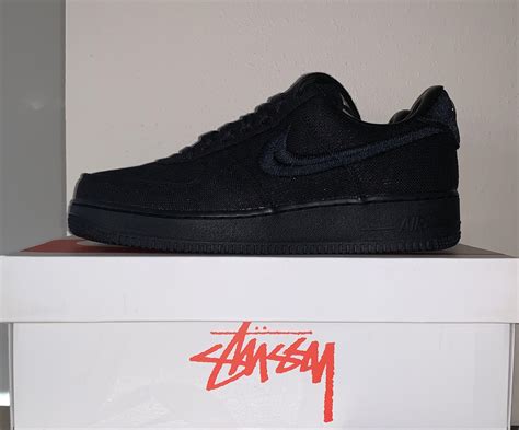 Stussy Af1 Black : Sneakers