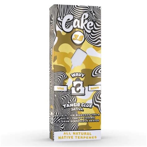 Cake Wavy Live Resin Disposable 3 Grams - Pure CBD Now