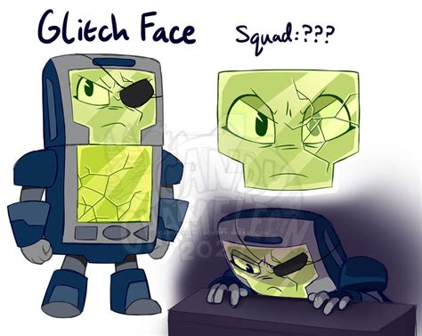 Glitch Face by CandyChameleon on DeviantArt