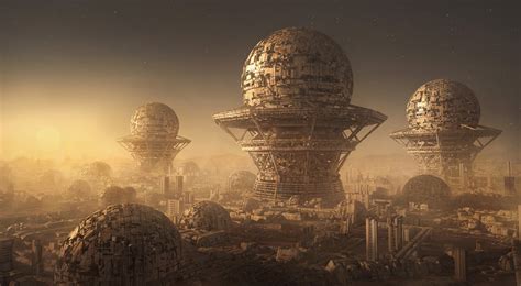 Alien City Concept Art