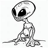 Print Alien Coloring Page  Download Or Color Online For Free sketch template