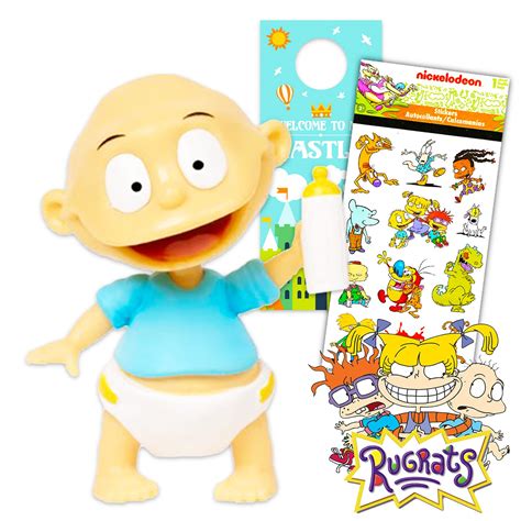 Buy Retro Nickelodeon Rugrats Mini Figure Pack - Rugrats Toy Bundle ...