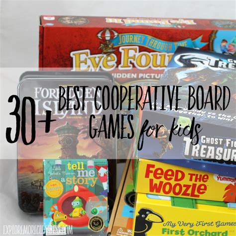 Best cooperative board games for families - Explore More Clean Less