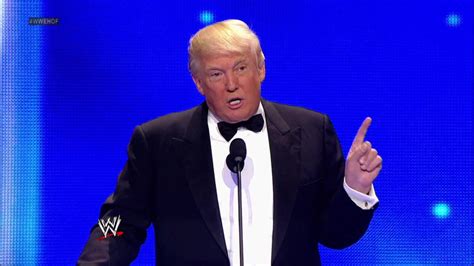 Donald Trump enters the Hall: 2013 WWE Hall of Fame Induction Ceremony ...