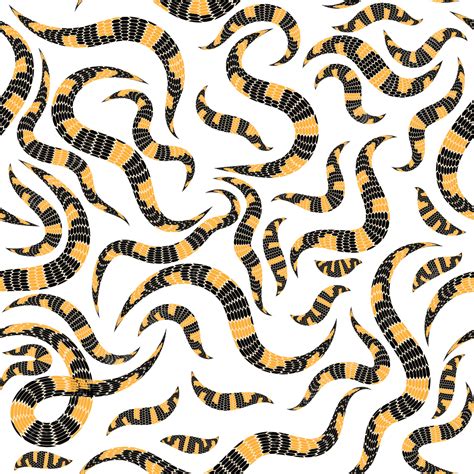 Snake Pattern With Snakes Skin Seamless Patterns Vector, Snake Pattern, Seamless Pattern, Animal ...