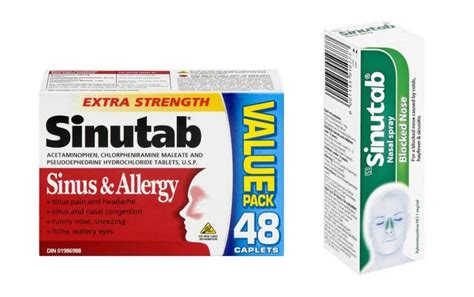 Sinutab Tablet and Spray: Ingredients, Uses, Dosage, Side Effects ...